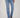 flared jeans | middenblauw